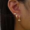 Simple S925 Sterling Silver Horse Eye Earring Sets NN5994-1-1