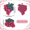 SUNNYCLUE 100Pcs Autumn Theme Resin Decoden Cabochons CRES-SC0002-96-2