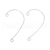 316 Stainless Steel Ear Cuff Findings X-STAS-H148-02P-1