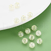 Transparent Crackle Acrylic Beads MACR-S373-66-N01-7