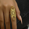 Brass Adjustable Finger Rings for Women YN7007-3