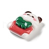 Christmas Theme Opaque Resin Cabochons RESI-F053-B03-2