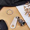 Gorgecraft DIY Motorcycle Bike Bell Making Kit for Lucky Keychain FIND-GF0003-66-5