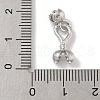 Brass Hook and S-Hook Clasps KK-P284-04P-3
