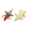 Cinco De Mayo Theme Alloy Enamel Pendants ENAM-V001-05M-G-2