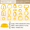 CRASPIRE 1 Set Plastic Clay Molds DIY-CP0010-78B-2