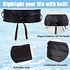 CRASPIRE 2Pcs 2 Colors Imitation Leather Wrap Around Waist Bands AJEW-CP0008-08B-6