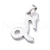 304 Stainless Steel Pendants STAS-L210-06I-P-2