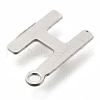 201 Stainless Steel Charms X-STAS-C021-06P-H-3