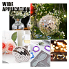   200Pcs 3D Mirror Square Acrylic Mosaic Wall Sticker DIY-PH0005-91-5