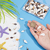 120Pcs 3 Styles Shell Pendants PALLOY-HY00003-3