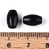 Spray Painted Schima Wood Beads WOOD-T032-29B-01-3