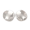 Non-Tarnish 304 Stainless Steel Pendants STAS-A070-25P-1