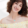 GOMAKERER 48Pcs 6 Colors Eco-Friendly Zinc Alloy  Pendants ENAM-GO0001-09-7