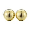 5 Sizes Plating Acrylic Beads PACR-LS0001-01G-4