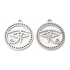 Non-Tarnish 304 Stainless Steel Pendants STAS-L020-010P-1