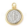 Brass Pendants KK-Q068-30G-1