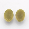 Oval Resin Imitated Opal Cabochons X-CRES-L008-M-3