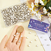 SUNNYCLUE 600Pcs CCB Plastic Beads CCB-SC0001-11P-3