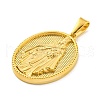 Ion Plating(IP) 304 Stainless Steel Pendants STAS-R231-18G-20-2