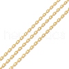 Brass Cable Chains CHC-O001-09G-1