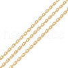 Brass Cable Chains CHC-O001-09G-1