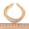 Iron Round Snake Chains BJEW-G741-02KCG-5