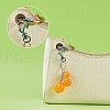 20Pcs 10 Styles Rainbow Color PVD Vacuum Plating Alloy Keychain Clasps JX114A-7
