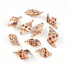 Natural Sea Shell Pendants SSHEL-N038-45-1