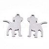 Non-Tarnish 201 Stainless Steel Pendants STAS-S081-050-2