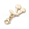 Fruit Alloy Enamel Pendant Decoration HJEW-JM02003-5