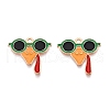 Thanksgiving Day Theme Alloy Enamel Pendants X1-ENAM-T020-35A-1