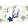 Kissitty DIY Flower and Butterfly Necklace Making Kit DIY-KS0001-34-20