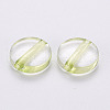 Transparent Acrylic Beads TACR-S154-09A-83-2
