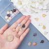 Unicraftale PVD Vacuum Plating 304 Stainless Steel Charms STAS-UN0017-15-2