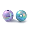 UV Plating Opeque Acrylic Beads MACR-K351-29-2