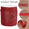 CABODYALS 1 Roll Glitter Sparkle Ribbon OCOR-CY0001-04A-6