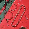 500Pcs Christmas Themed Glass Beads GLAA-YWC0004-05-5