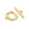 Brass Toggle Clasps KK-M314-07G-3