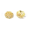 Rack Plating Brass Beads Caps KK-B088-02B-G-2