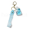 Mixed Bottle Acrylic Pendant Keychain Decoration KEYC-D018-05-2