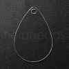 Transparent Acrylic Blank Pendants TACR-Z003-01D-2