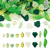 Craftdady 270Pcs 9 Style Transparent Acrylic Pendants TACR-CD0001-02-11