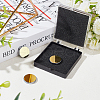 Silicon Gold-Plated Reflective Lens AJEW-WH0248-391A-5