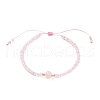 Adjustable Nylon Thread Braided Bead Bracelets BJEW-JB05658-01-1