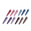 Spray Painted Alloy Alligator Hair Clips Sets PHAR-F009-05B-1