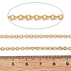10M Brass Cable Chains CHC-L052-02B-G-2