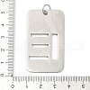 304 Stainless Steel Pendants STAS-M115-01P-E-3