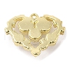 Spray Painted Alloy Pendants PALLOY-D019-11G-01-2