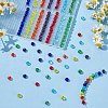 WADORN 14 Strands 14 Style Imitate Austrian Crystal Bicone Glass Beads Strands GLAA-WR0001-01-3